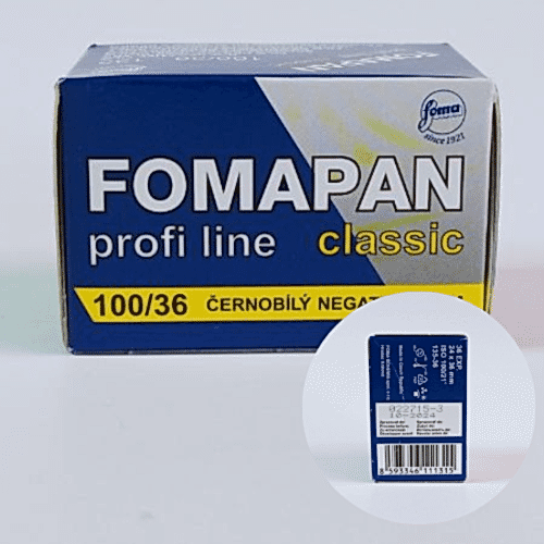 Фотопленка черно-белая Foma PAN 100 135-36