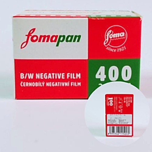 Фотопленка черно-белая Fomapan 400 135-36 