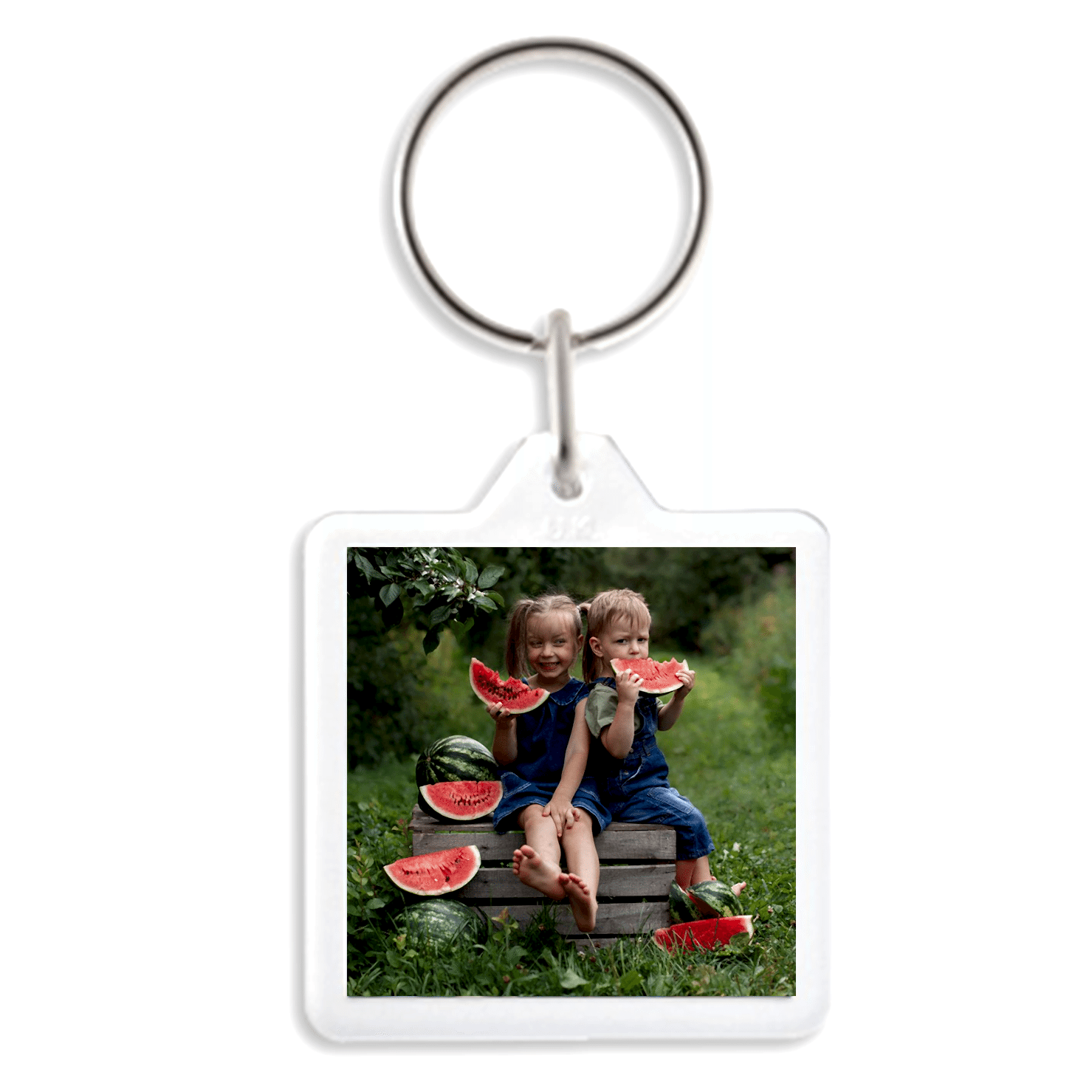 Брелок квадратный