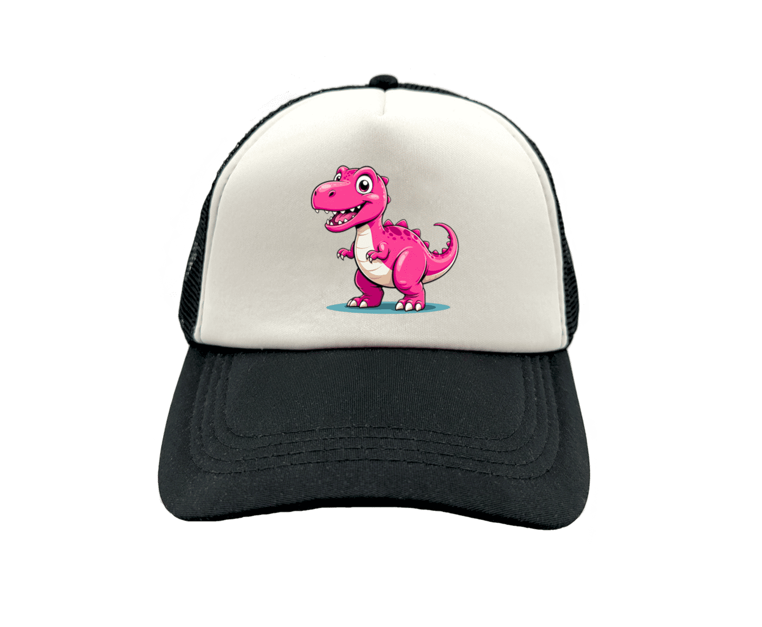 Бейсболка чёрно-белая