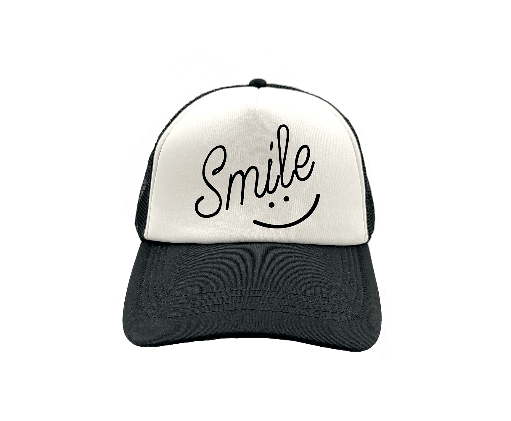 Одноцветная печать на цветных бейсболках