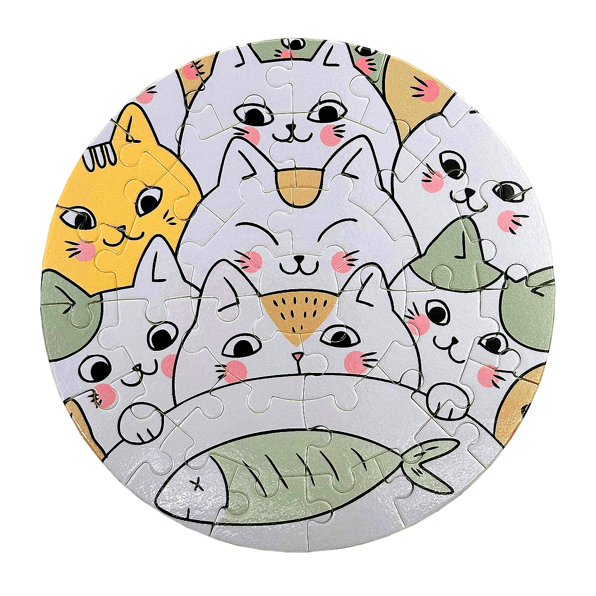 Картонный пазл 29 элементов