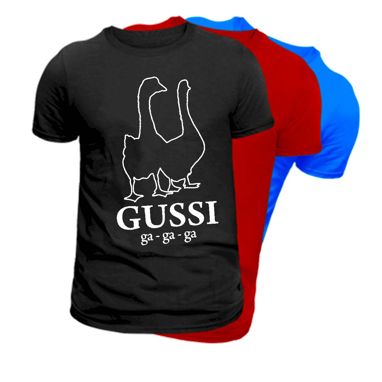 Одноцветная печать на цветных футболках